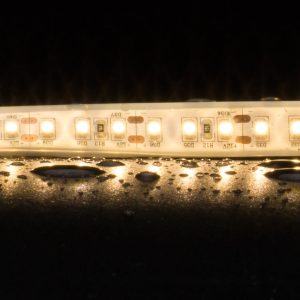 Strip Weatherproof 10 Watt 12V LED 1 Metre Flexible Strip Light / Warm White - 20057