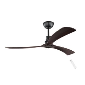 Zapallar 52" DC Ceiling Fan Matt Black - 202974