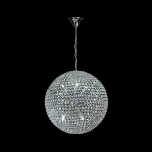 Venus 24 Watt LED Crystal Pendant Medium / White - 35041