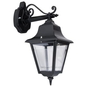 Paris Downward Wall Light Black - 15123