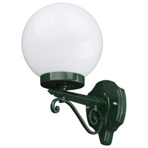 Siena 20cm Sphere Wall Light Green - 15569