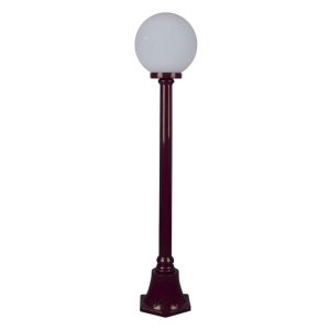 Siena 25cm Sphere Short Post Light Black - 15580
