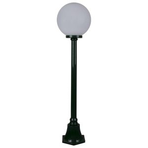 Siena 30cm Sphere Short Post Light Green - 15587