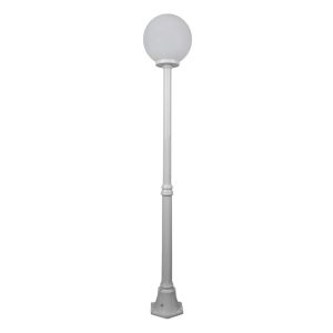 Siena 30cm Sphere Medium Post Light White - 15601