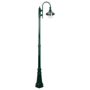 Monaco Single Head Tall Post Light Green - 15845