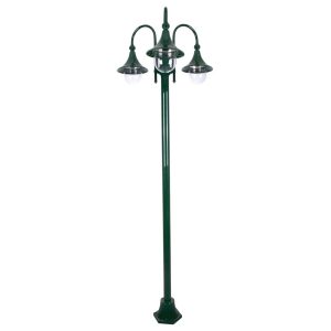 Monaco Triple Head Tall Plain Post Light Green - 15863