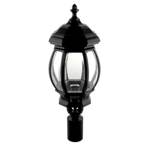 Vienna Post Top Light Large Black - 16005