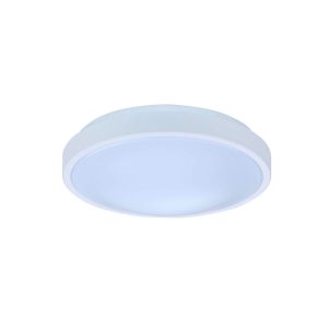 LED 20W White Frame / Natural White Oyster Light - OYS25