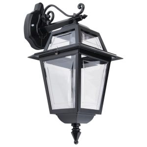 Avignon Downward Wall Light Black - 15201