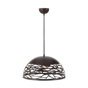 Farina 1 Light Pendant Small Bronze - Farina PE30-BZ