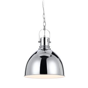 Market 1 Light Pendant Chrome - MARKET PE31-CH