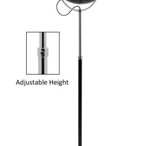 Comet Floor Lamp Black - A86021BLK