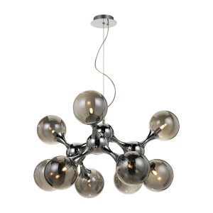 Cosmic 9 Light Pendant Chrome / Smoke - Cosmic PE80-CH