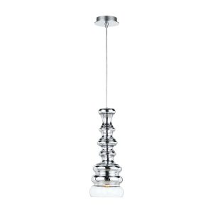 Dorita 1 Light Pendant Chrome - DORITA PE-CH