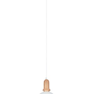 Modern Cylindrical Pendant White - Horten1