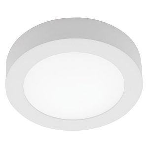 Theo 18W Slimline Surface Mounted Dimmable LED Panel Downlight White Frame / Warm White - MD8118/3