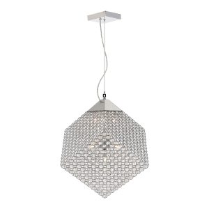 Nicola 4 Light Crystal Pendant Small - NICOLA PE4-CH