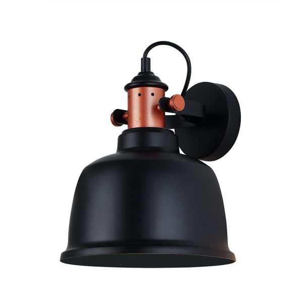 Bell Shape Wall Light Black - Alta2W