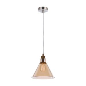 Alden 1 Light Pendant Champagne - Alden PE-CHM