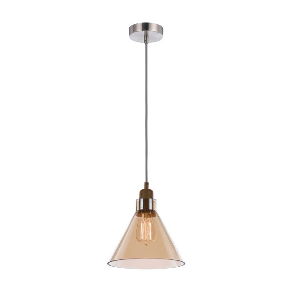 Alden 1 Light Pendant Champagne - Alden PE-CHM