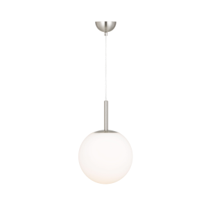 Bally 1 Light Pendant Small Opal Matt - BALLY PE 08-NKOM