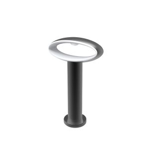 Exterior 9W LED Bollard Black Finish / Warm White - Horus2