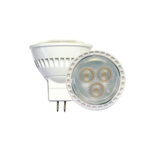 LED 3W MR11 12V AC/DC Cool White - A-LED-610384030