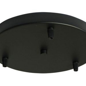 Parti Pan Multi Suspension Canopy Black - OL69256BK