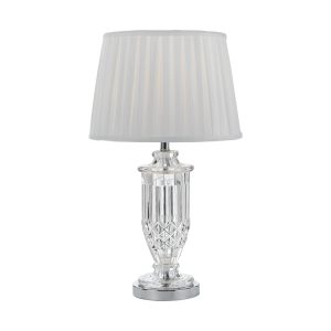 Adria 1 Light Table Lamp Chrome - Adria TL-CHWH