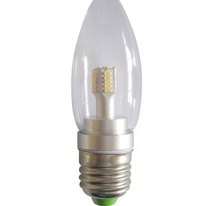 LED 4W Candle Clear E27 5000K - CAN5