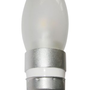 LED 4W Dimmable Candle Frosted B22 3000K - CAN10D