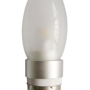 LED 4W Dimmable Candle Frosted E27 3000K - CAN9D