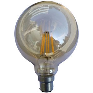 Sphere 95 6W LED Filament B22 - CF1A