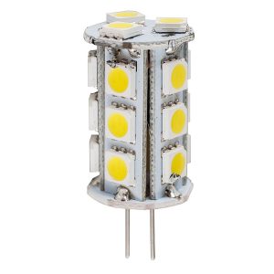 High Output 1.5W G4 Bi Pin LED Globe - 12V 5000K - CLAG4L15CW