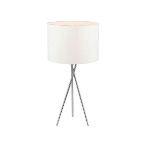 Denise 1 Light Table Lamp White - DENISE TL-CHWH