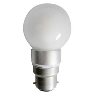 LED 4W Fancy Round Frosted B22 3000K - FR10