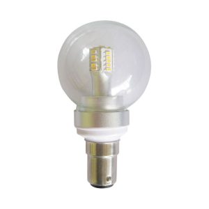 LED 4W Fancy Round Clear B15 5000K - FR8