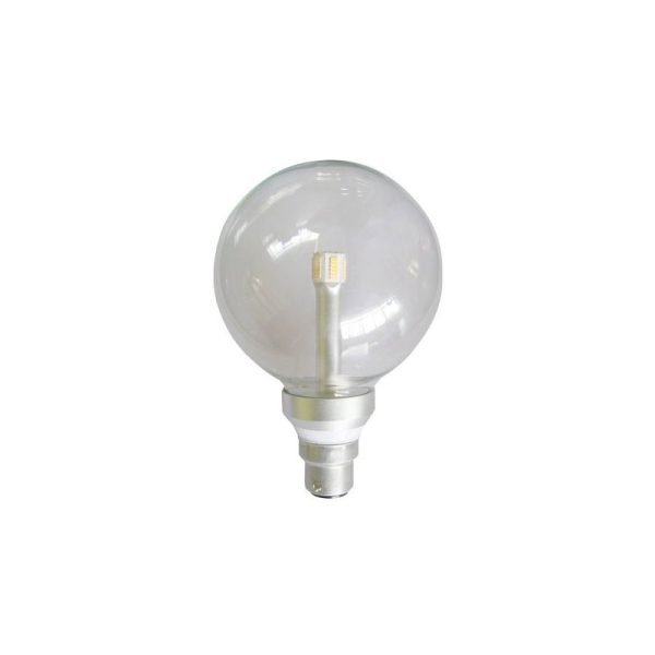 Clear Spherical G95 LED 6W B22 / Daylight - G953