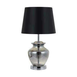 June 1 Light Table Lamp Smoke - June TL-CHSMBK