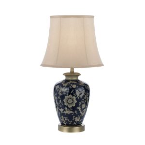 Nashi 1 Light Table Lamp Small Blue - Nashi TL33-BL