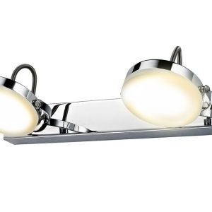 City Range LED Wall Light 6W 3000K Chrome - Seattle2