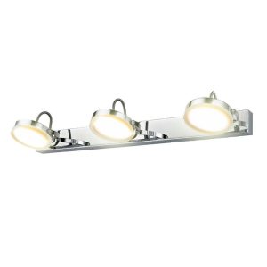 City Range LED Wall Light 9W 3000K Chrome - Seattle3