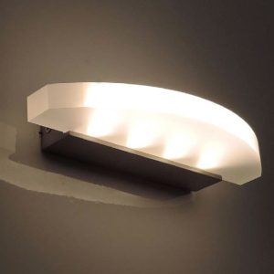 City Range LED Wall Light 4W 3000K Satin Nickel - Sydney