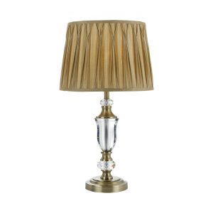 Wilton 1 Light Table Lamp Antique Brass - Wilton TL-ABGD