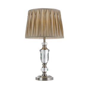 Wilton 1 Light Table Lamp Nickel - WILTON TL-NKSL