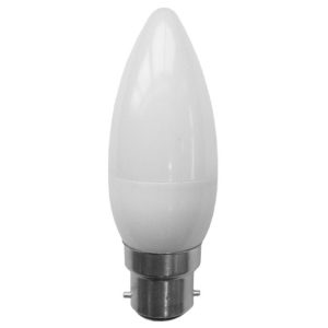 LED 3W Candle Frosted B22 5000K - CAN18