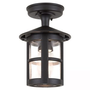 Hereford Porch Lantern Black - BL21A