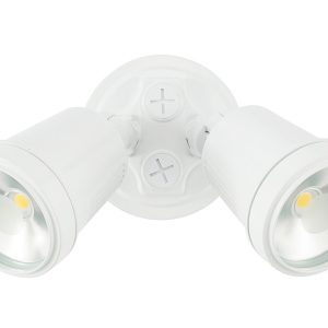 Hunter-III 22W LED Twin Spotlight White / Cool White - 19242/05