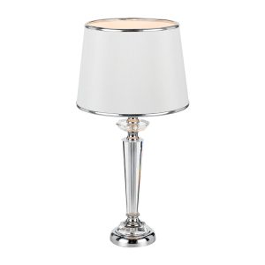 Diana 1 Light Table Lamp Chrome - DIANA TL-CHWH