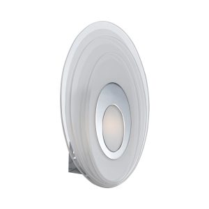 Elsa 5 Watt Round LED Wall Light Chrome / Cool White - Elsa WBRD5-CH